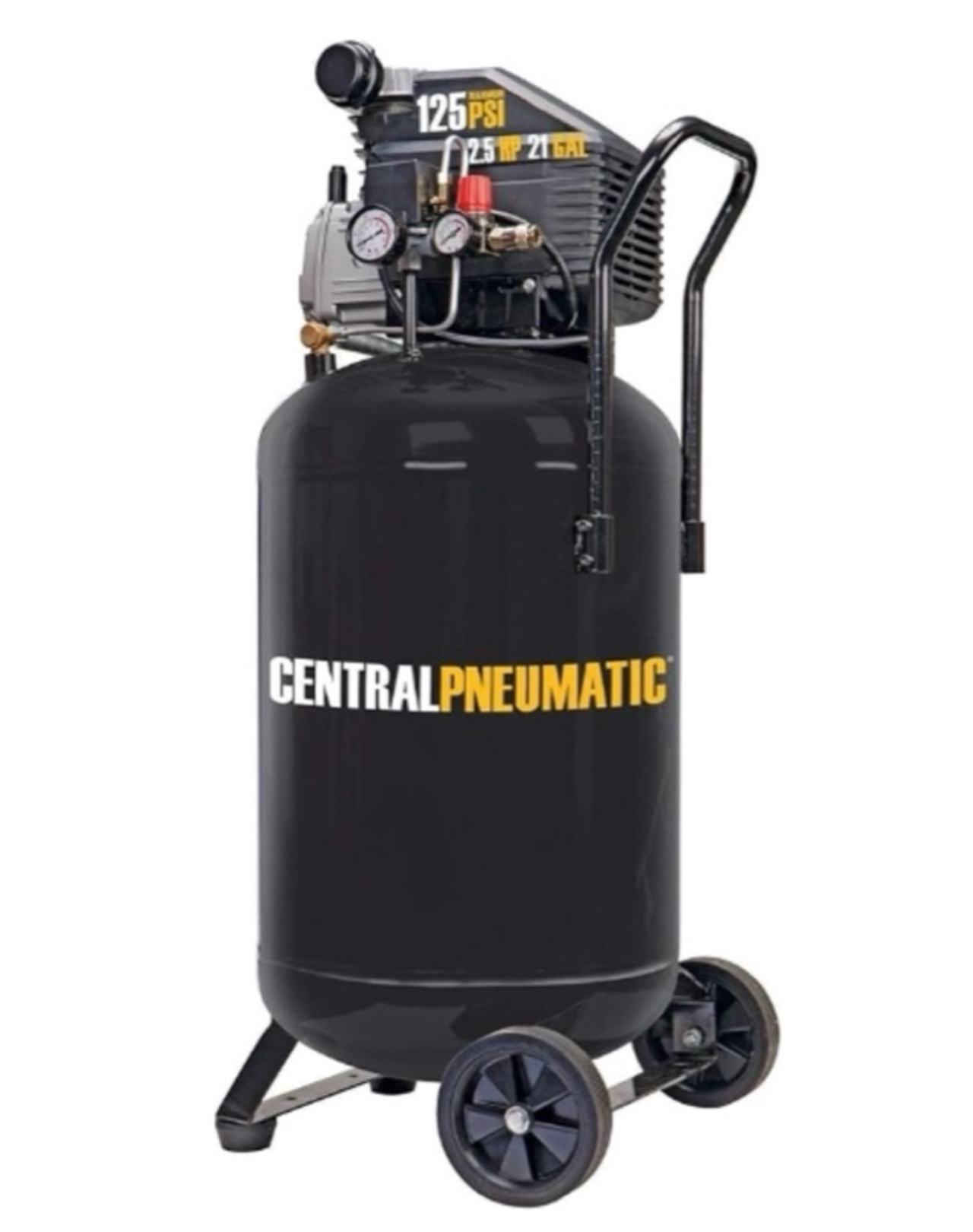Central Pneumatic 2.5 HP 21-Gallon Vertical Air Compressor