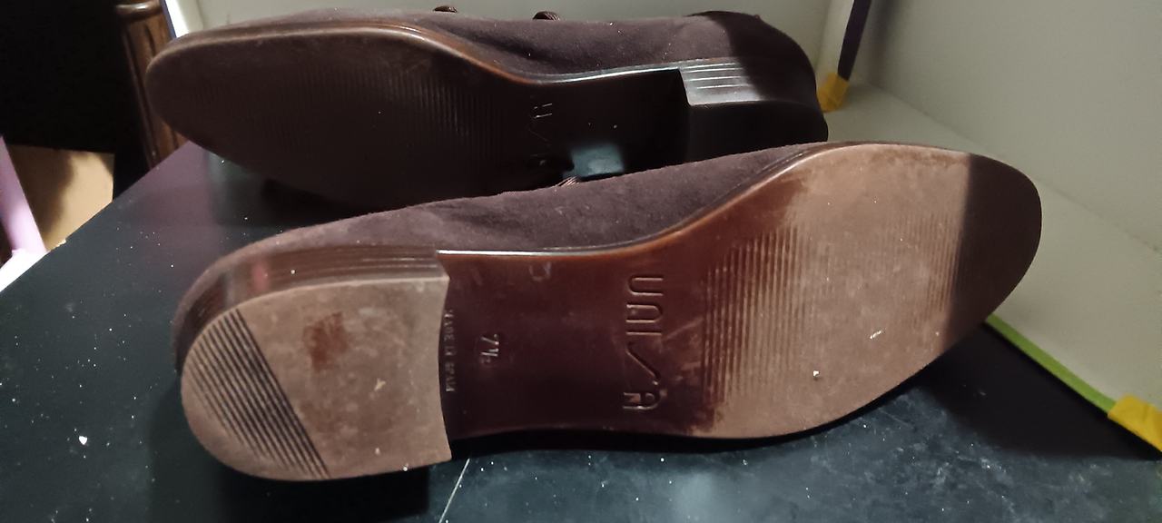 Capezio Brown Suede Character Shoes