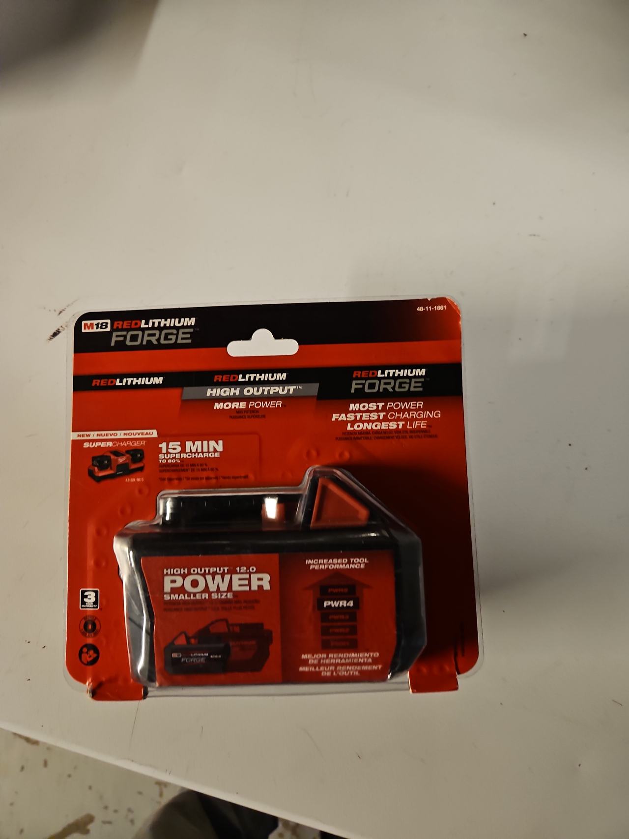 Milwaukee M18 REDLITHIUM FORGE XC6.0 Battery Pack