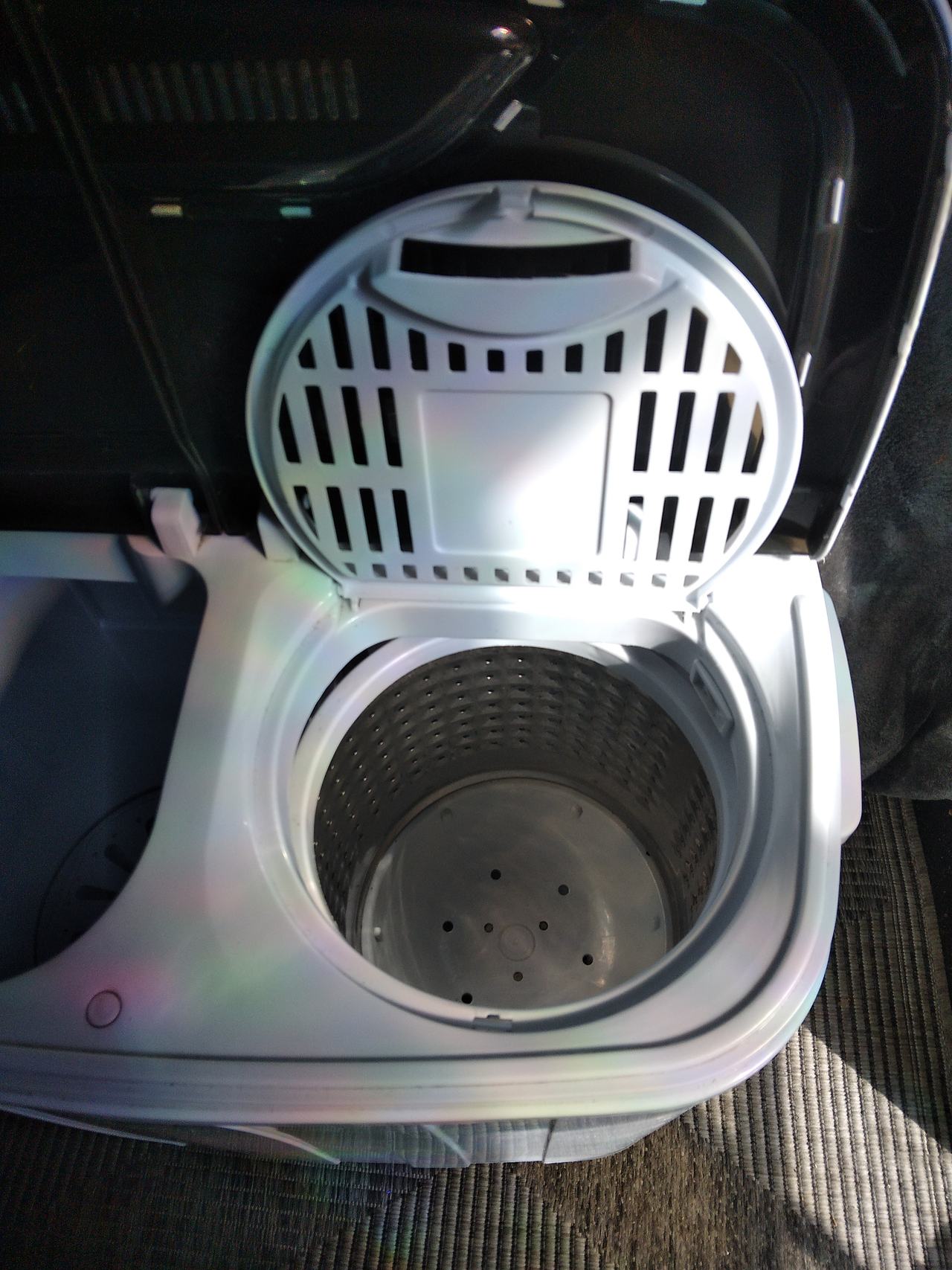Portable Twin Tub Washing Machine and Spin Dryer