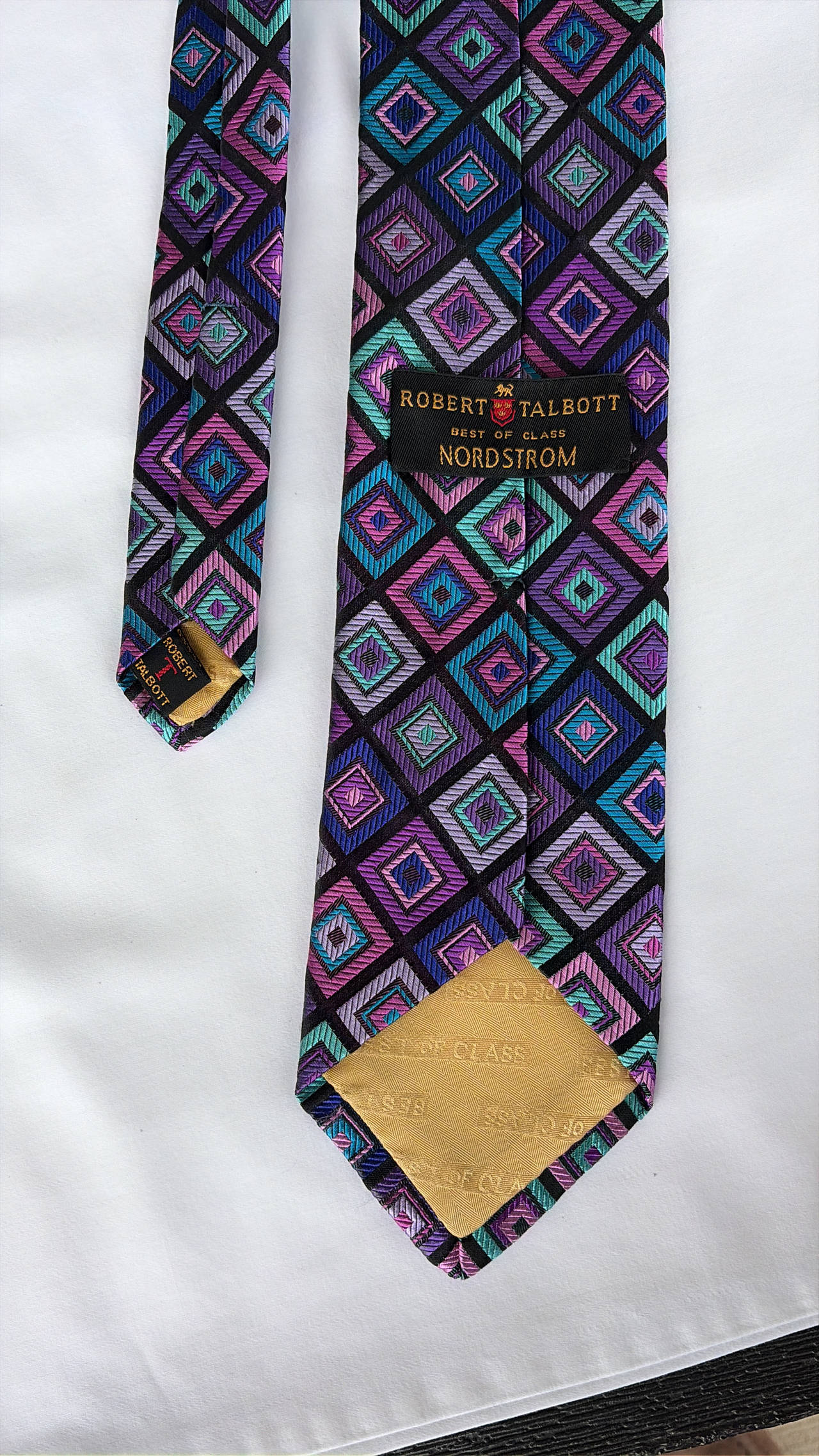 Robert Talbott Best of Class Geometric Silk Tie
