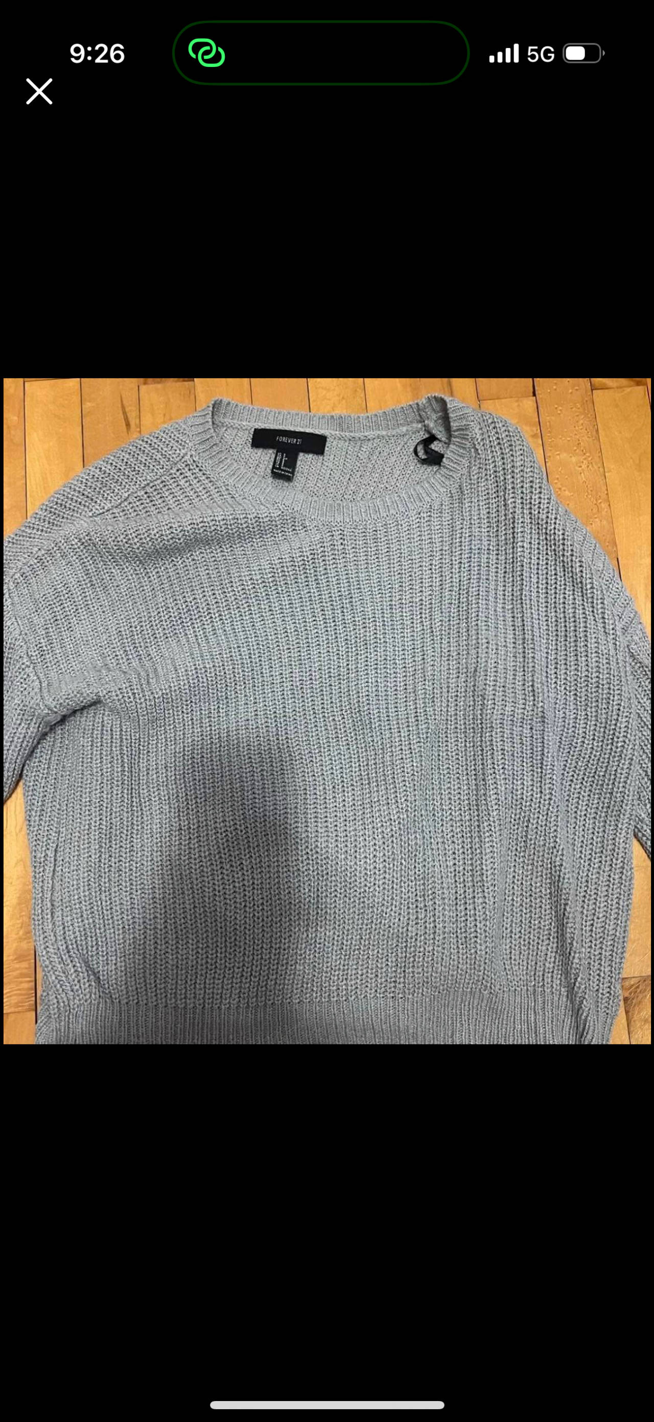 Gray Knit Sweater