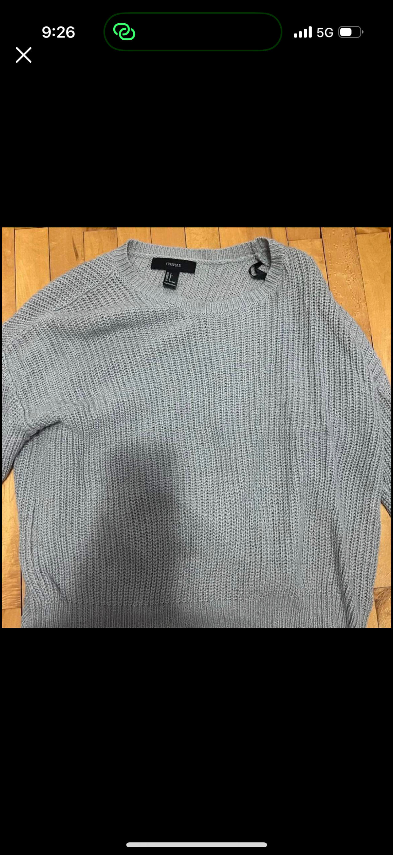 Gray Knit Sweater