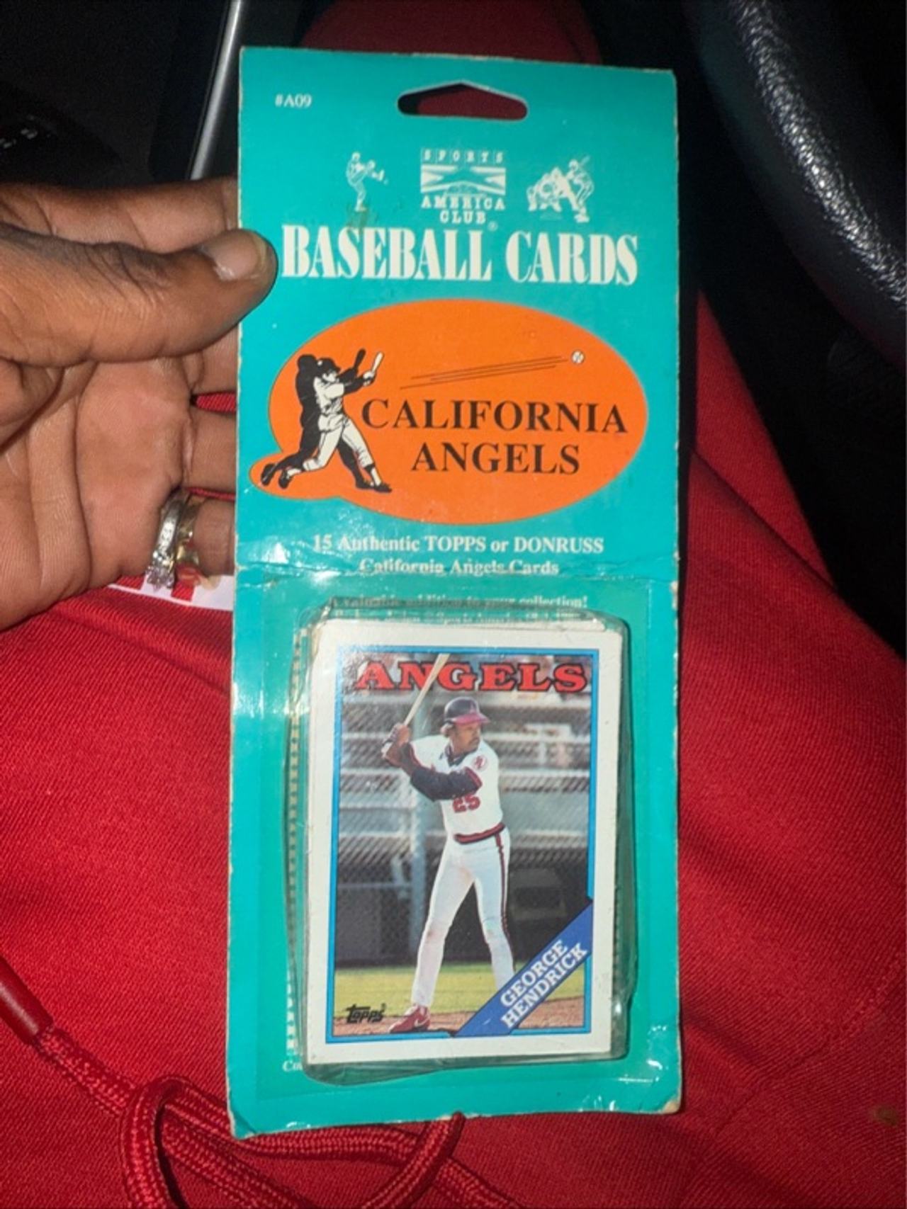 Topps 1988 George Hendrick #304 Baseball Card
