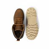 US Men's 9 or US Women's 11-11.5
 Tan Lace-Up Work Boots - Image 5