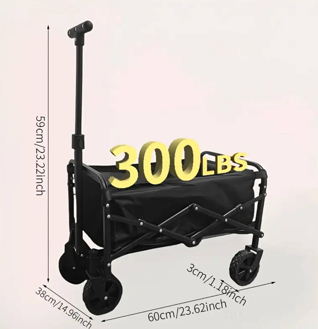 Folding Utility Wagon Cart