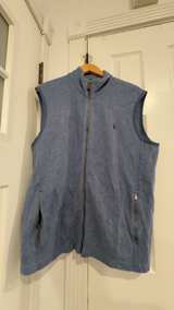 Ralph Lauren Blue Zip Vest Large  - Image 1
