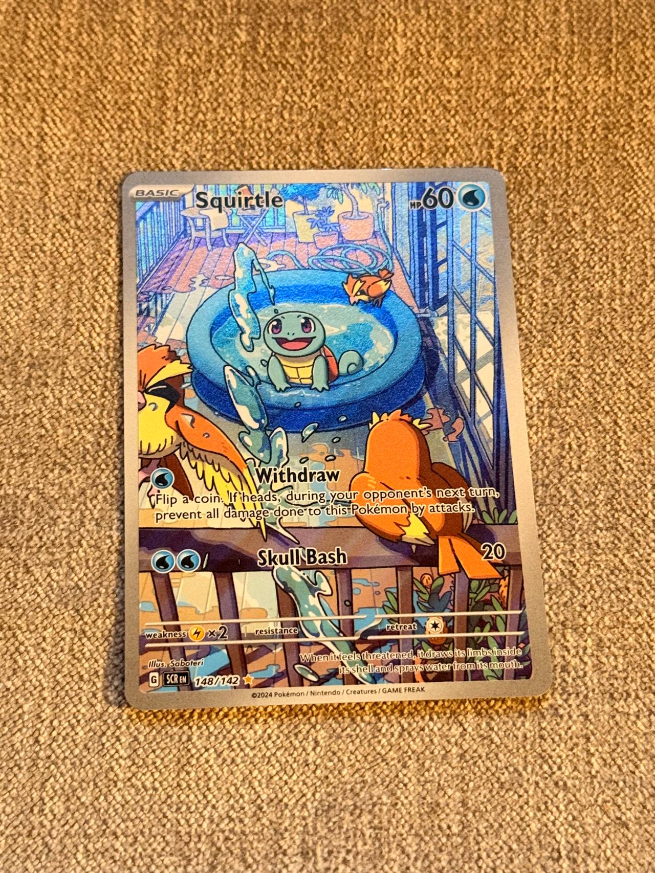 Squirtle Pokémon Card