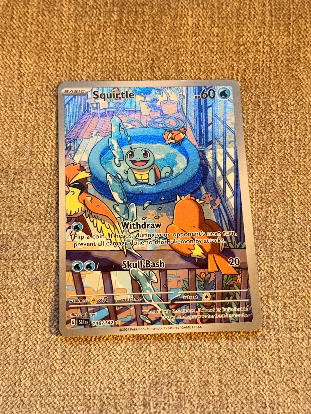 Squirtle Pokémon Card
