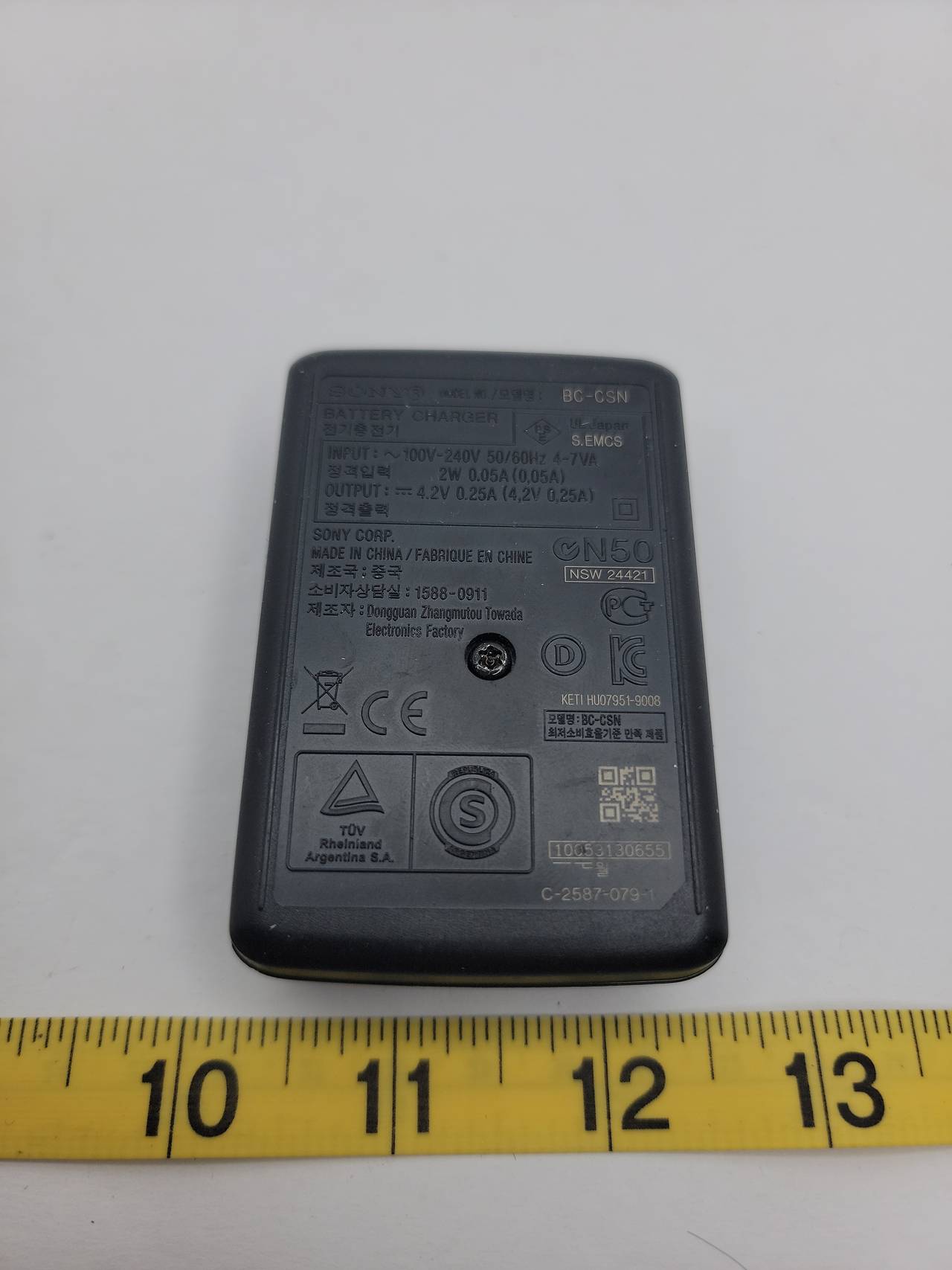 Sony BC-CSN Battery Charger for NP-BN1