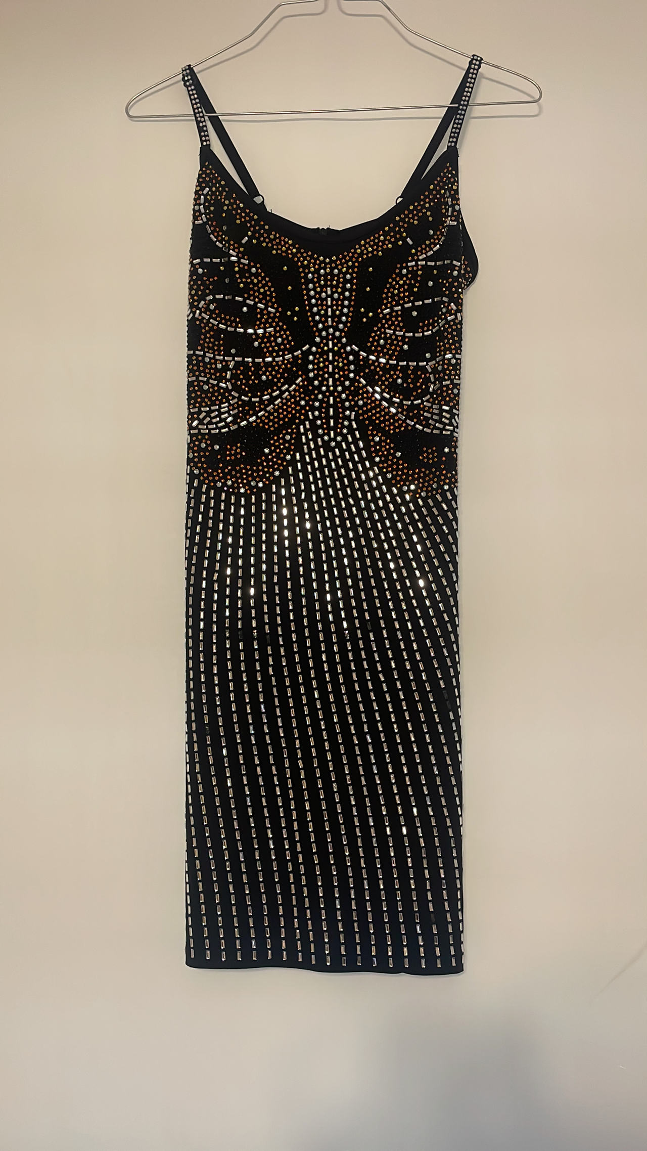 Rhinestone Bodycon Dress