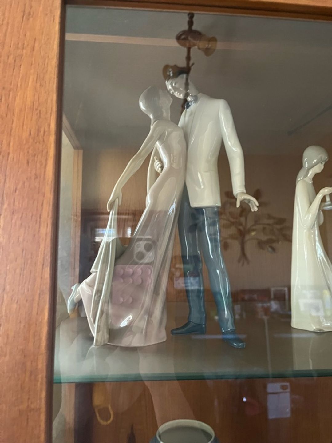 Lladro Happy Anniversary Couple Porcelain Figurine