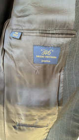 Brooks Brothers 346 Stretch Pinstripe Suit Jacket - Image 3