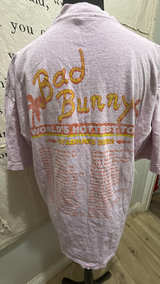 Bad Bunny Un Verano Sin Ti Pink Tour Shirt - Image 2