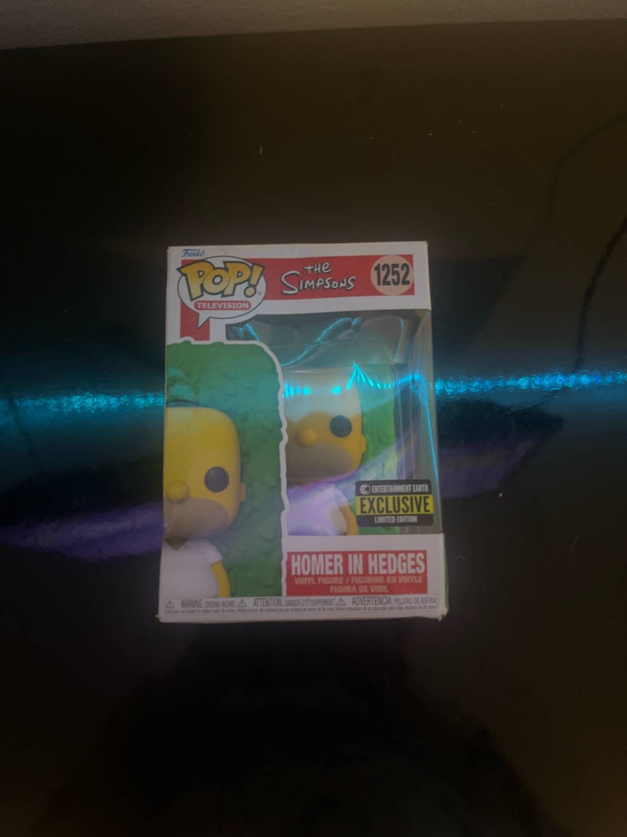 Funko Pop! The Simpsons Homer in Hedges