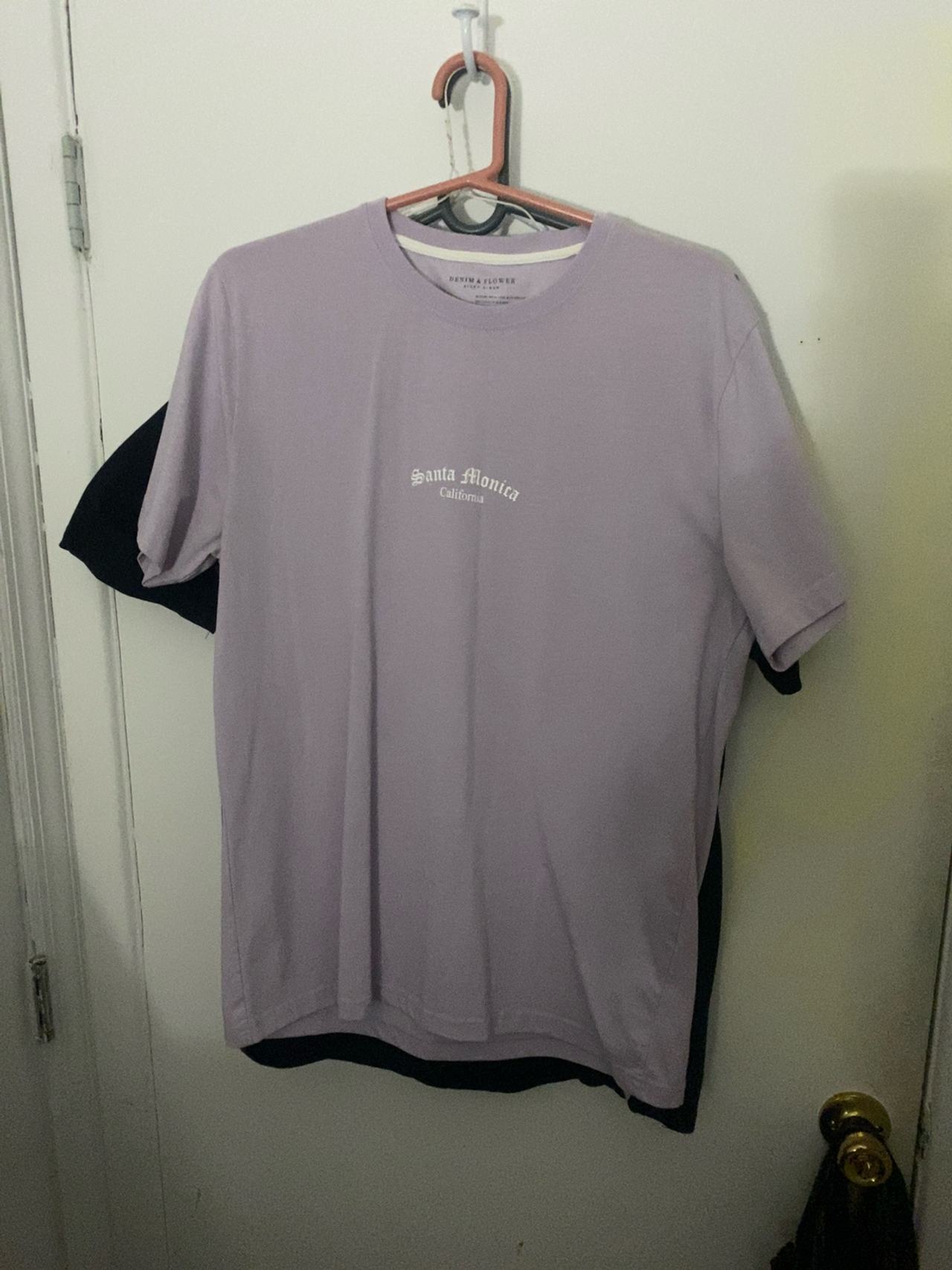 Denim & Flower Santa Monica Graphic T-Shirt Grey