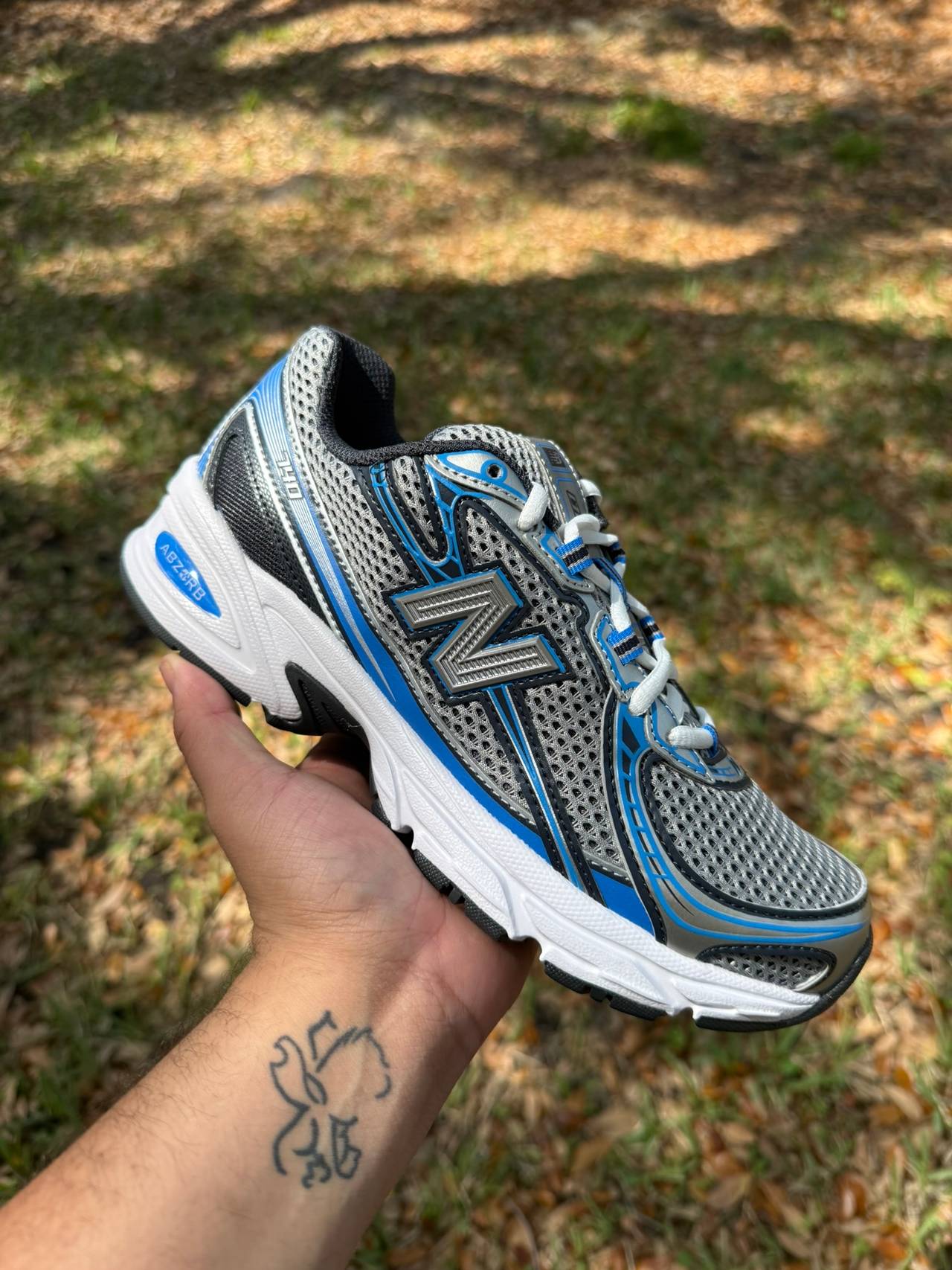 New Balance 740 Silver Grey Blue Agate / U740SB2