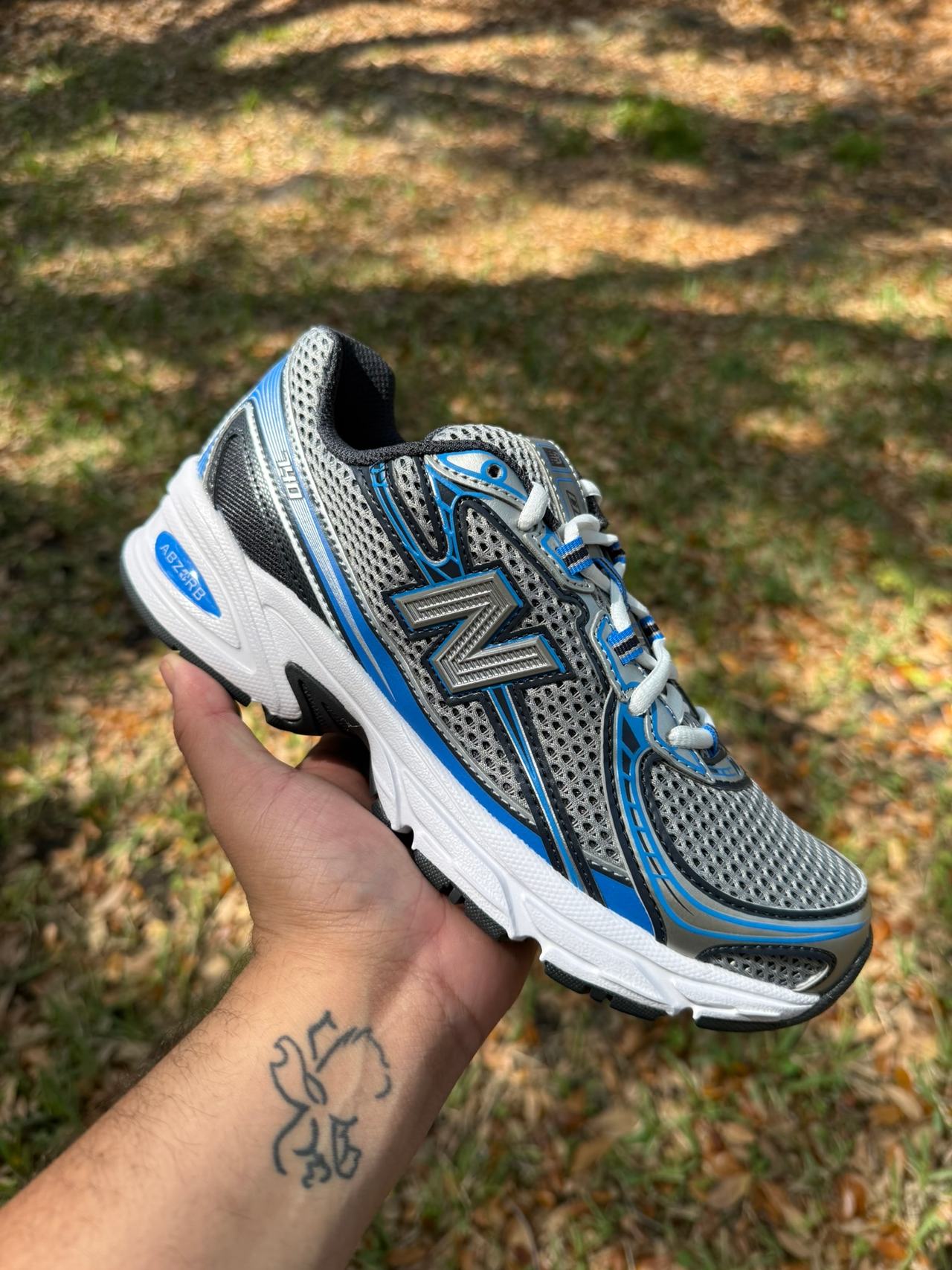 New Balance 740 Silver Grey Blue Agate / U740SB2