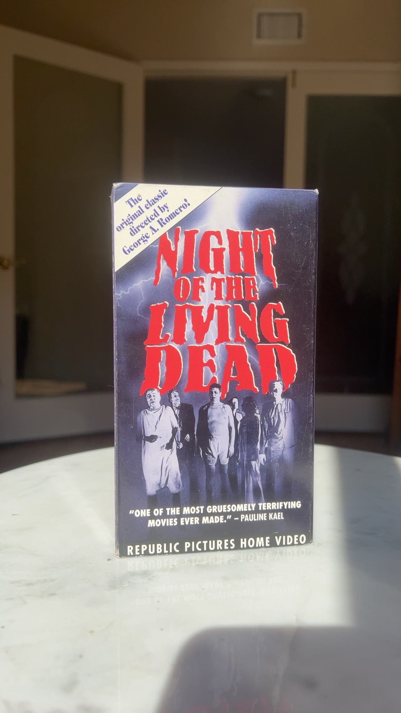 Republic Pictures Night of the Living Dead VHS