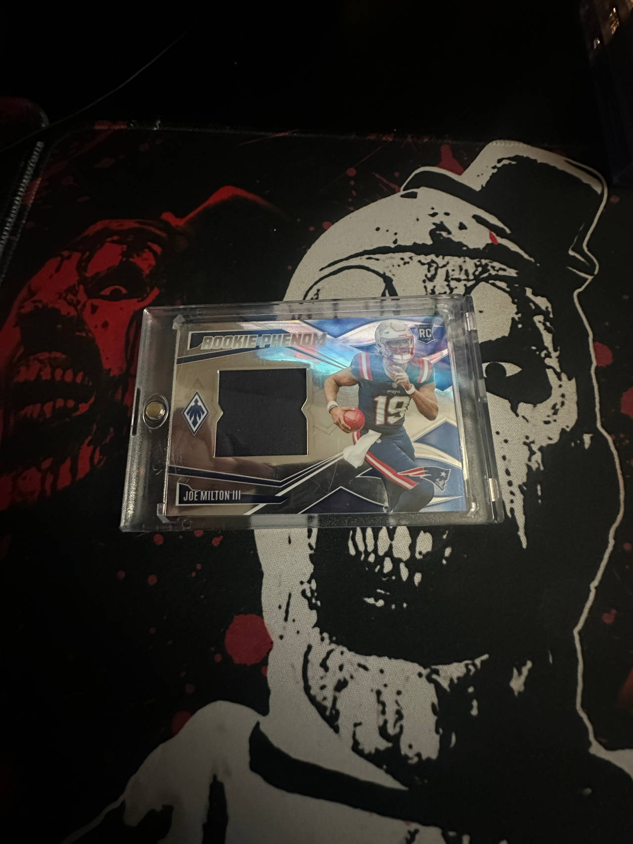 2024 Panini Phoenix Joe Milton III Rookie Phenom Jersey Card