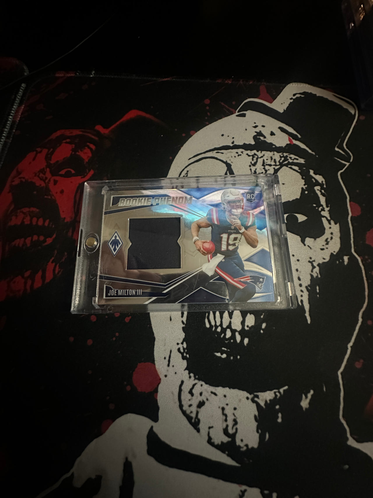 2024 Panini Phoenix Joe Milton III Rookie Phenom Jersey Card
