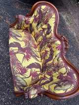 Vintage Victorian Style Tropical Loveseat - Image 5