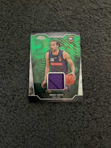 Topps Chrome NBL Xavier Cooks Game-Used Memorabilia Green Refractor Card - Image 1