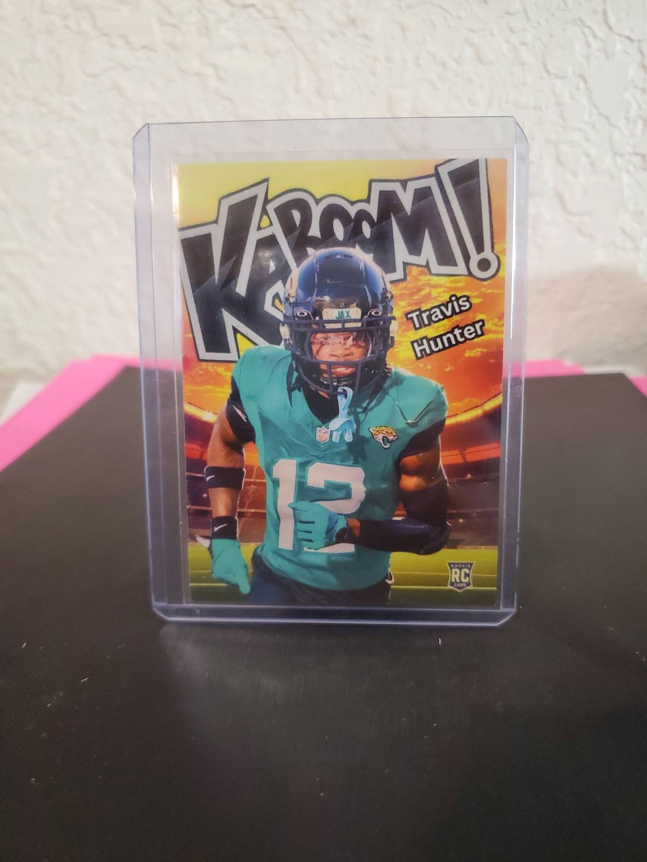 2025 Legendary Customs Travis Hunter Kaboom Style Card