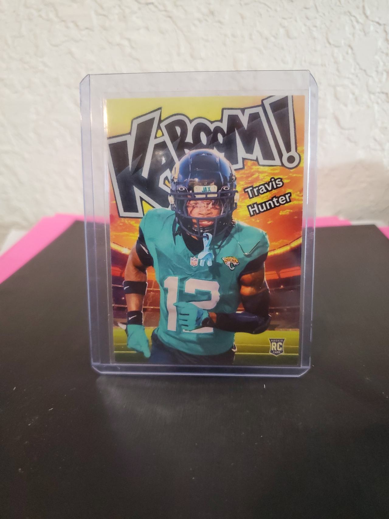 2025 Legendary Customs Travis Hunter Kaboom Style Card
