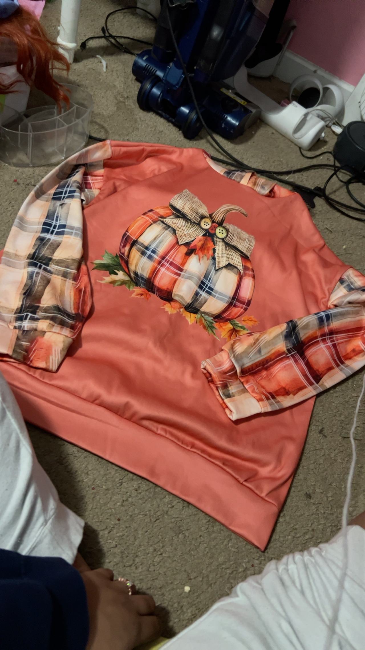 Women's Pumpkin Graphic Sweatshirt