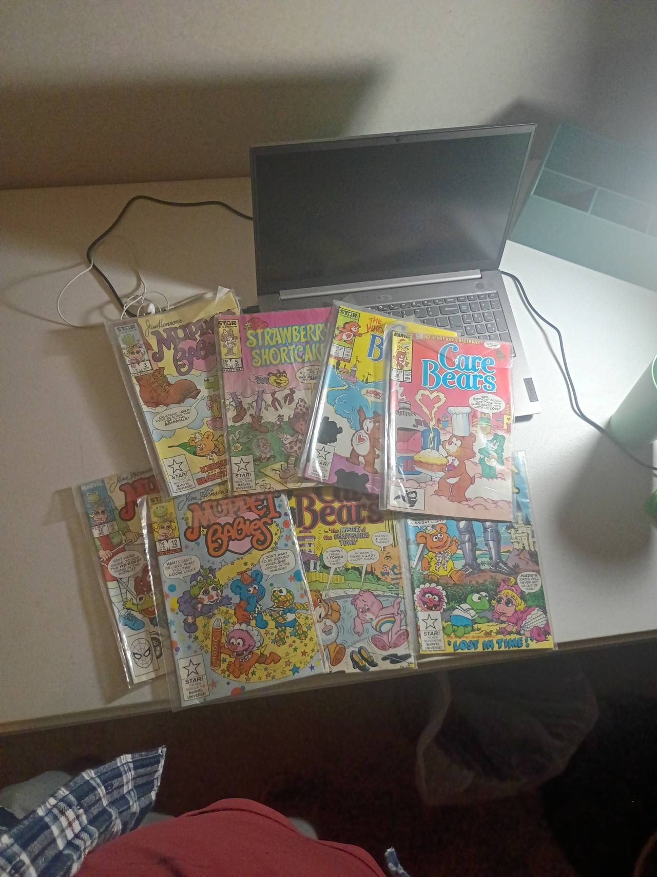 Vintage Star Comics Lot (Muppet Babies, Care Bears, Strawberry Shortcake)