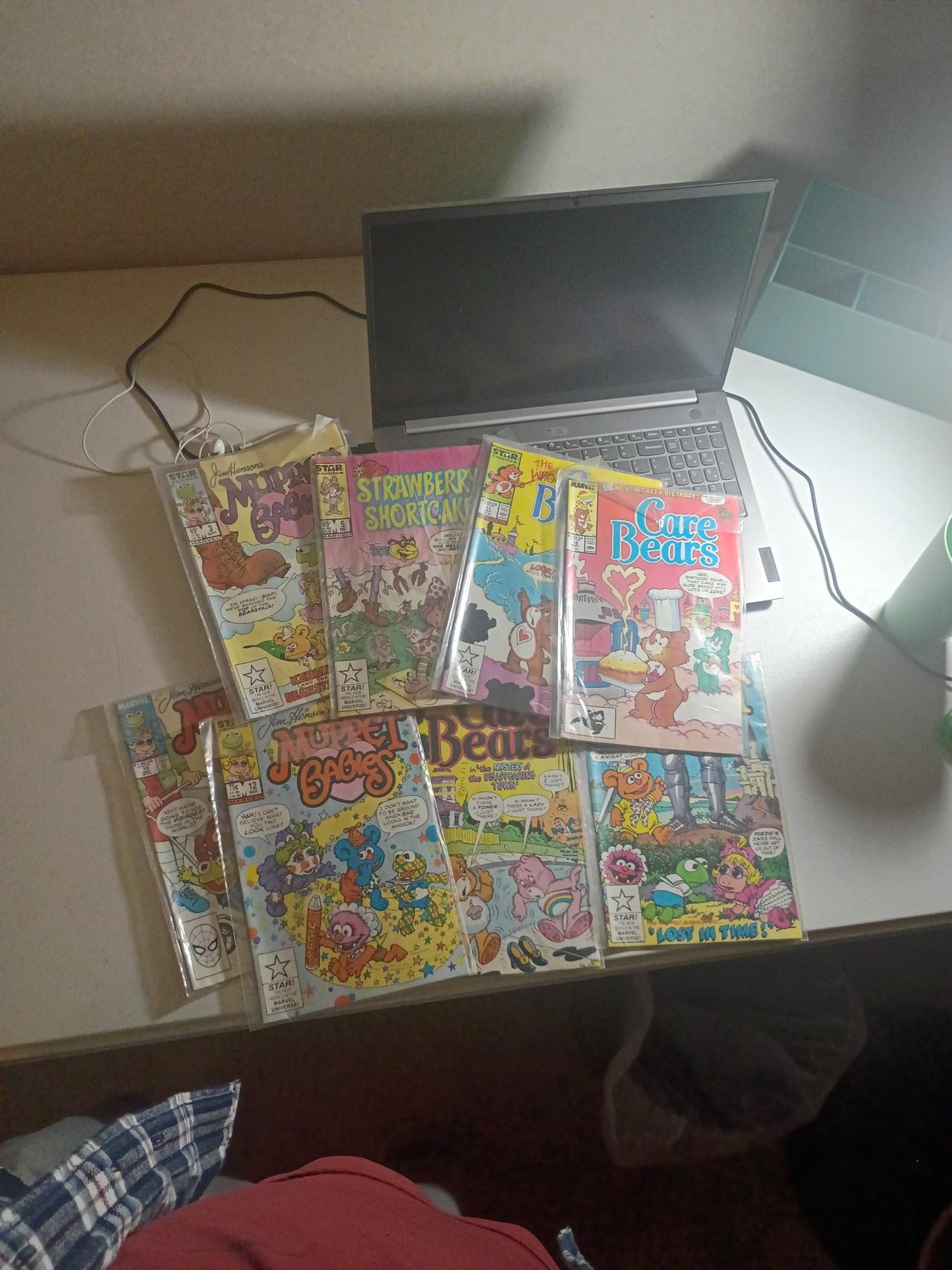 Vintage Star Comics Lot (Muppet Babies, Care Bears, Strawberry Shortcake)