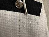 Mastermind World White Tweed Jacket - Image 7