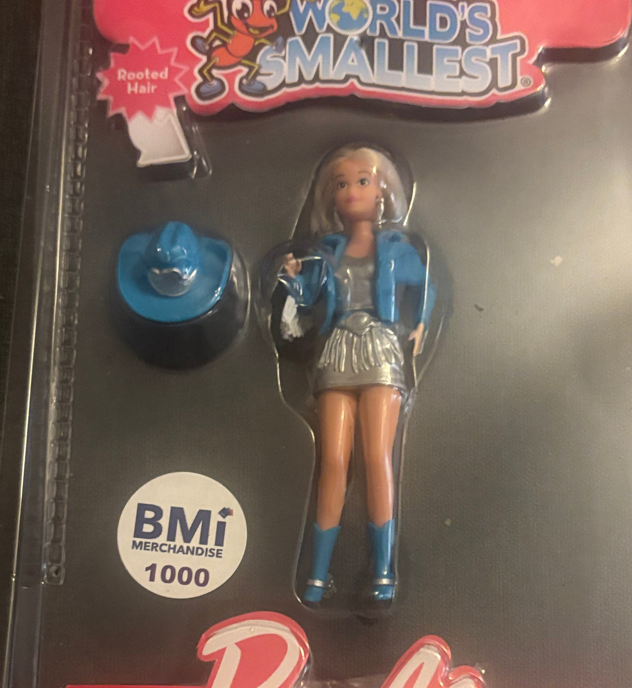 World's Smallest Barbie Western Stampin' Doll