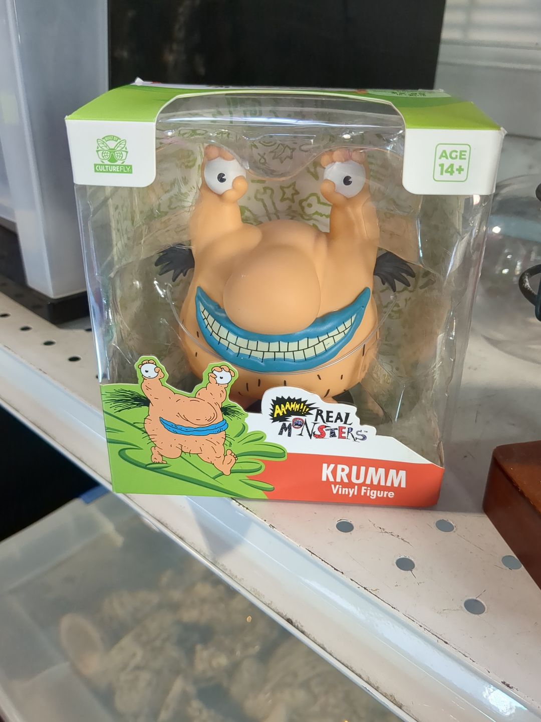 CultureFly Aaahh!!! Real Monsters Krumm Vinyl Figure