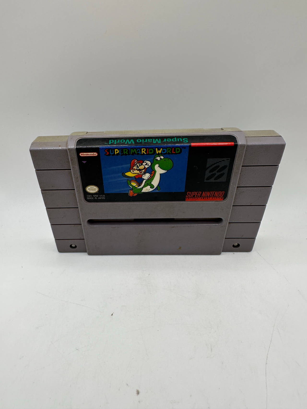 Super Mario World SNES Super Nintendo Authentic Tested Working