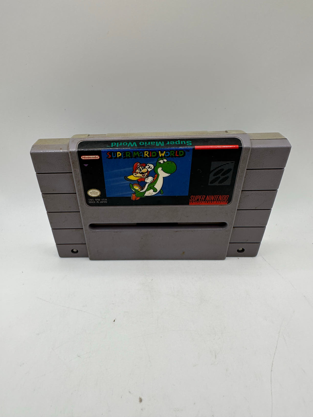 Super Mario World SNES Super Nintendo Authentic Tested Working