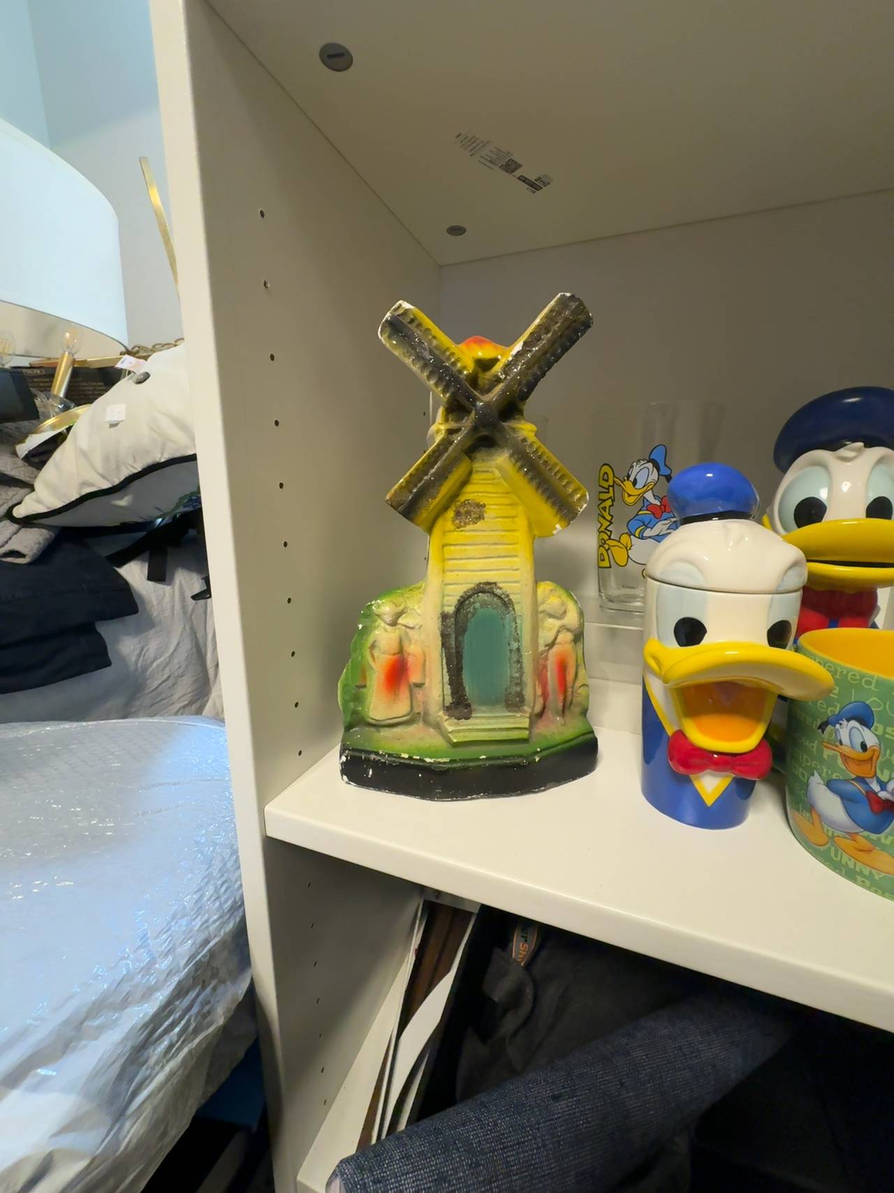 Vintage Chalkware Windmill Carnival Prize