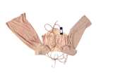 Off-Shoulder Satin Corset Top - Image 2