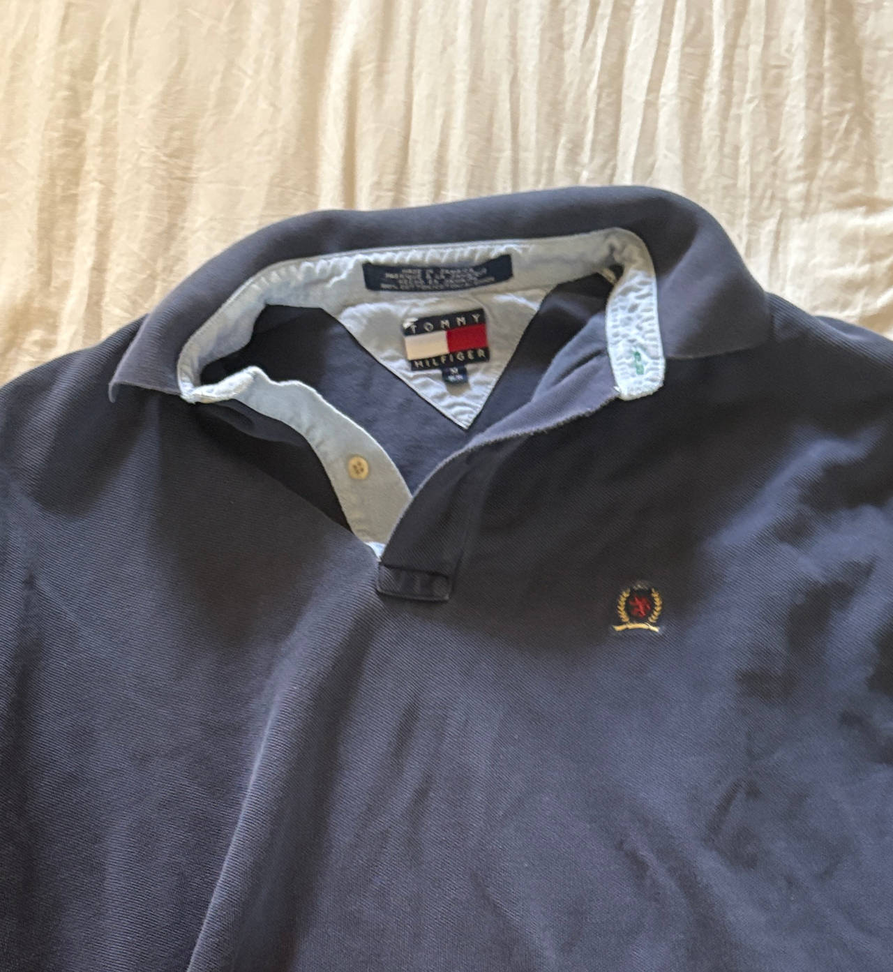 Tommy Hilfiger Vintage Crest Logo Polo Shirt