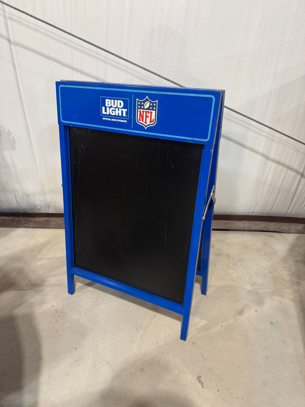 Bud Light NFL A-Frame Chalkboard Sign