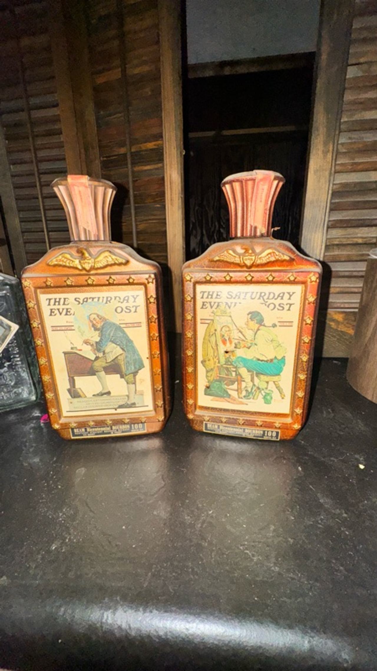 Jim Beam Bicentennial 1976 Decanter Bottle