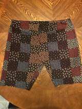 Terra & Sky Women's Plus Size Patchwork Floral High Rise Leggings - Image 1