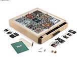 Clue Luxe Edition Board Game with solid maple wood cabinet - Image 2
