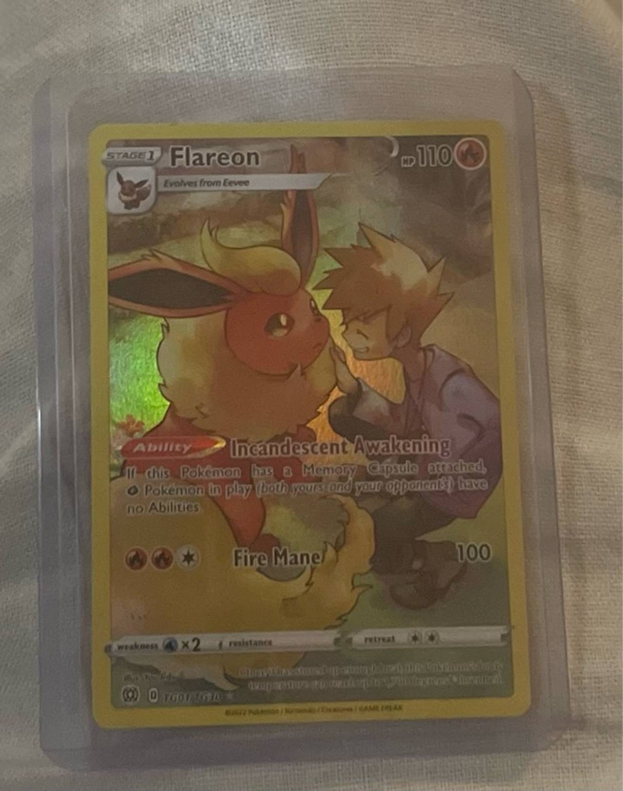 Pokemon Flareon Trainer Gallery TG01 Brilliant Stars