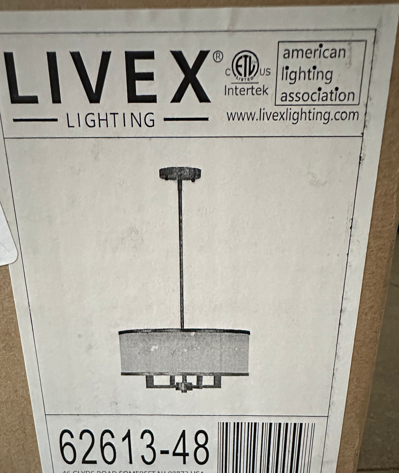 Livex Lighting Westfield 3-Light Pendant 62613-48