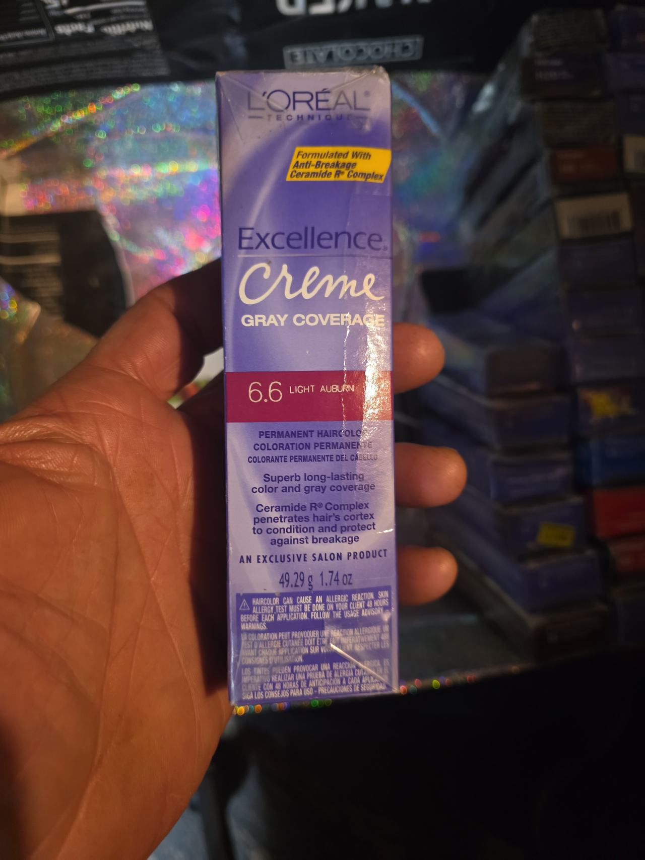 L'Oreal Technique Excellence Creme 6.6 Light Auburn