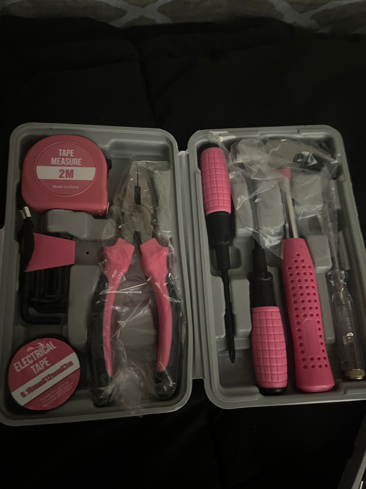 Pink Household Tool Kit