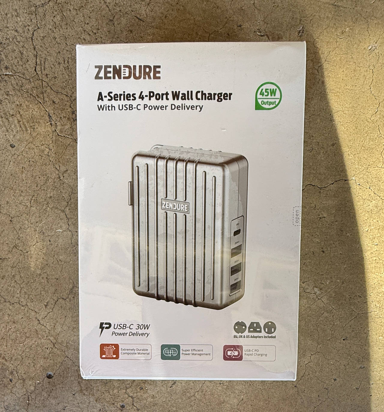 Zendure A-Series 4-Port Wall Charger with USB-C Power Delivery