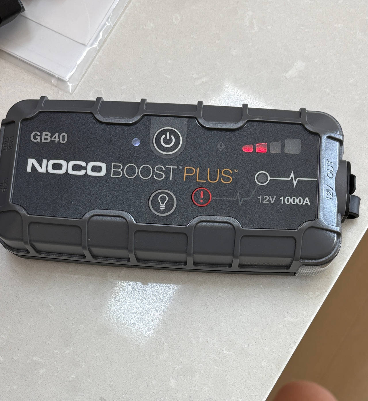 NOCO Boost Plus GB40 1000A UltraSafe Lithium Jump Starter